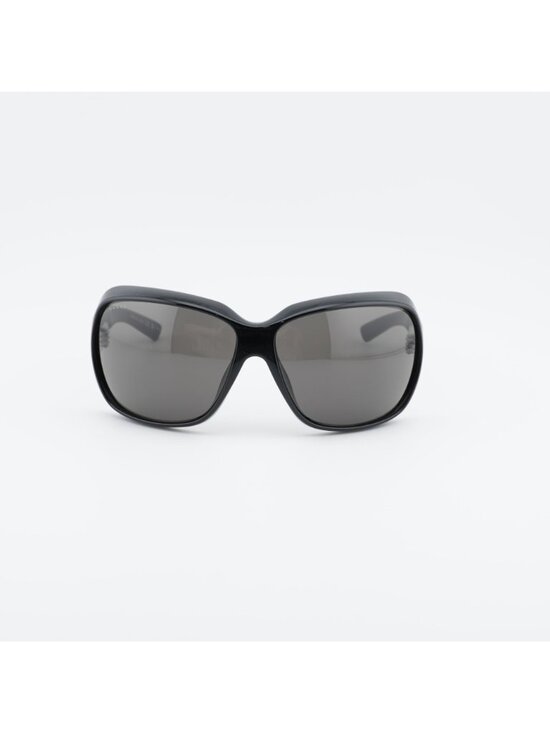 Gucci GG2176S 001Sunglasses Black Square Frame, Grey Lenses